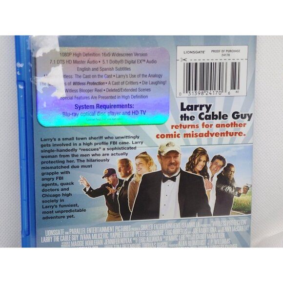 Witless Protection Blu-ray Larry the Cable Guy 2008 Comedy Movie | No Scratches - Picture 6 of 9